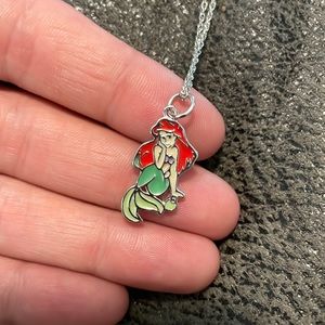 Vintage Ariel charm and necklace